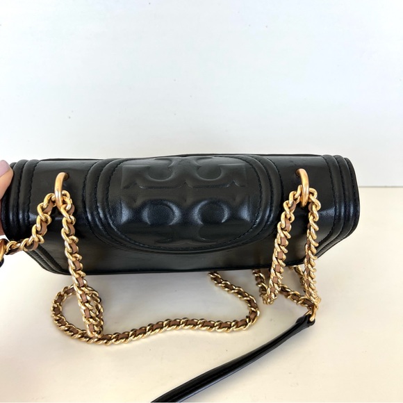 TORY BURCH Fleming Small Quilted Multi Colorblock Leather Crossbody Shoulder Bag - Picture 5 of 15